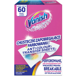 Vanish Color Protect - Chusteczki wyłapujące barwnik 8x30