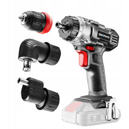Wiertarko-wkrętarka Energy+ 1/4' 18V 3 adaptery