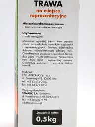 Gracja Trawa Gazonowa 0,5 kg Target
