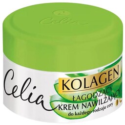 CELIA Kolagen Łagodzący krem nawilżający do twarzy