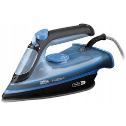 Żelazko parowe Braun FreeStyle 3 FI3194BK 2400W niebiesko-czarne