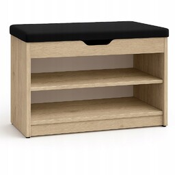 Szafka na buty z siedziskiem szer. 70cm Dąb