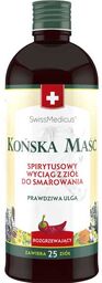 SwissMedicus Końska Maść, spirytusowy wyciąg z ziół