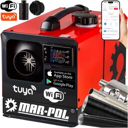 Nagrzewnica olejowa 8kW Spalinowe Ogrzewanie Postojowe Wifi Tuya
