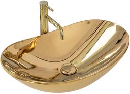 Umywalka nablatowa Rea Royal Gold