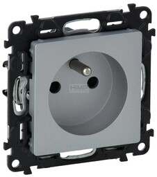 VALENA LIFE - Gniazdo zasilające 2P+Z bez przesłony,