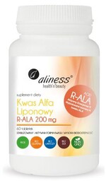 ALINESS Kwas Alfa Liponowy R-ALA 200 mg, 60