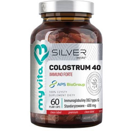 MyVita SILVER Colostrum 40 Immuno Forte, 60 kaps.