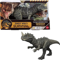 Mattel Jurassic World Ceratozaur Ryczący dinozaur Figurka dinozaura,