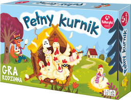 Kukuryku Gra planszowa Pełny Kurnik