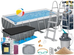 Basen Bestway 404x201x100 Ogrodowy Stelażowy 56442 15w1