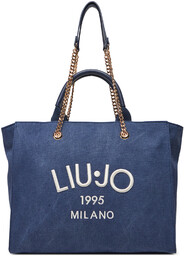 Torebka Liu Jo L Tote AA5004 T6948 Niebieski