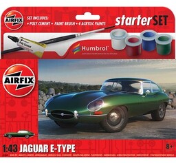 AIRFIX Samochód Starter Set Jaguar E-Type A55009