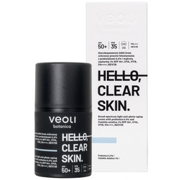 Veoli Botanica, HELLO CLEAR SKIN Szerokopasmowy lekki krem