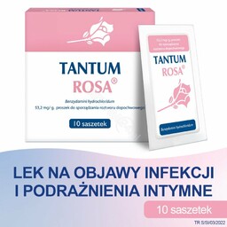 Tantum Rosa 500mg x10 saszetek