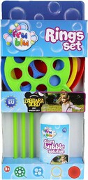 BUBBLES DKF8210 Fru Blu Duży Zest.Obręcze + Płyn0,5
