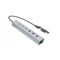 i-tec Hub USB-C/USB-A Charging Metal HUB 7 ports
