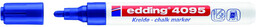Marker kredowy do szyb EDDING 4095 niebieski