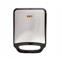 2x Sandwicz Opiekacz RAVEN ES009NX 1200W Grill Gofry