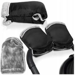 MUFKI DO WÓZKA SANEK RĘKAWICE OCIEPLANE 2SZT RĘKAWICZKI