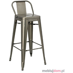 Hoker PARIS 75 cm short back Metaliczny