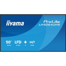 iiyama Płaski ekran LH6564UHS-B1AG 65 IN LCD UHD