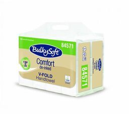 Ręcznik papierowy BulkySoft Comfort De-inked, składany typu V-Fold