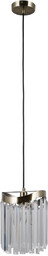 Wisząca LAMPA glamour SABRIGA PND-44544-1 Italux okrągła OPRAWA