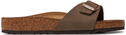 Klapki Birkenstock Madrid 0040091 Brązowy
