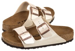 Klapki Birkenstock Arizona BF Graceful Pearl White 1009921