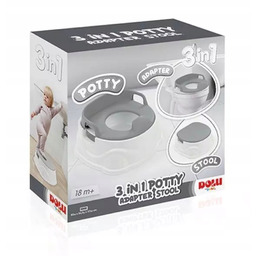 Nocnik 3 w 1 Dolu szary Wader