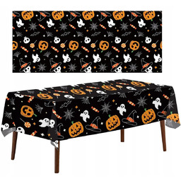 OBRUS HALLOWEEN FOLIOWY OBRUS NA HALLOWEEN JEDNORAZOWY CERATA