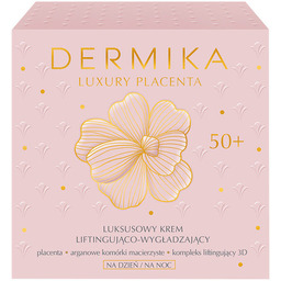 Dermika Luxury Placenta, Krem Liftingująco-wygładzający 50 +