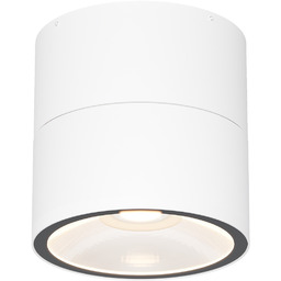 SPIN Lampa sufitowa biała kierunkowa H9cm fi9cm 5W