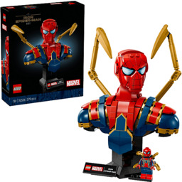 Klocki LEGO Marvel Popiersie Iron Spider-Mana (76326) Wielokolorowy