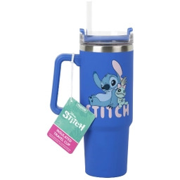 Paladone Insulated Travel Cup Stitch Ze słomką 900ml