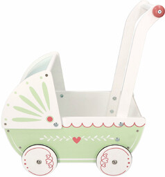 Wózek Dla Lalek Drewniany