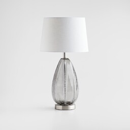 Lampa Stołowa Ze Szklaną Podstawą Glasis