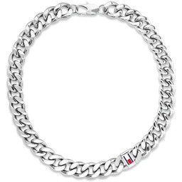Biżuteria TOMMY HILFIGER 2790635. Naszyjnik, Kolor srebrny. Mężczyzna.