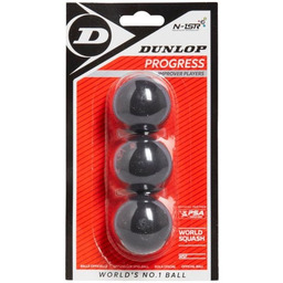 Piłki Do Squasha Dunlop Progress 3 szt