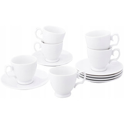 Filiżanka ze spodkiem do espresso 100ml porcelana 6