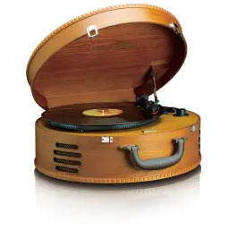 Lenco TT-34 Manualny Napęd paskowy Przedwzmacniacz Brązowy Gramofon