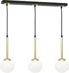 Milagro PARMA MLP4821 lampa wisząca 3 szklane klosze