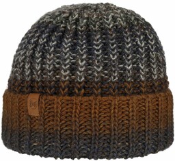 Czapka Dzianinowa Knitted & Polar by BUFF, brązowy,