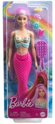 Lalka Barbie Syrenka Długie włosy HRR00