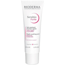 Bioderma, Sensibio Forte, natychmiastowo łagodzący krem do twarzy,