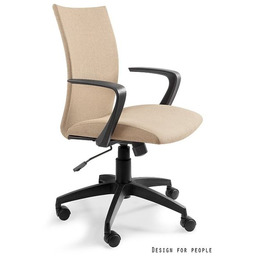 Fotel biurowy millo beżowy unique