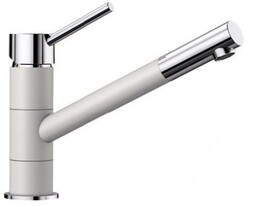 BLANCO 525030 KANO bateria Silgranit-Look Biały/Chrom