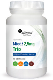 ALINESS Miedź Trio 2,5mg 100tabs