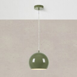 Markslöjd Lampa wisząca Pop, możliwość ściemniania, zielony, salon
